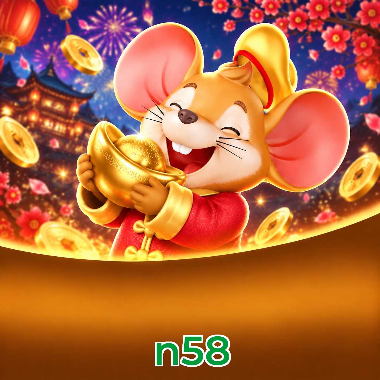 Grandes vitórias nos jogos Fortune da n58