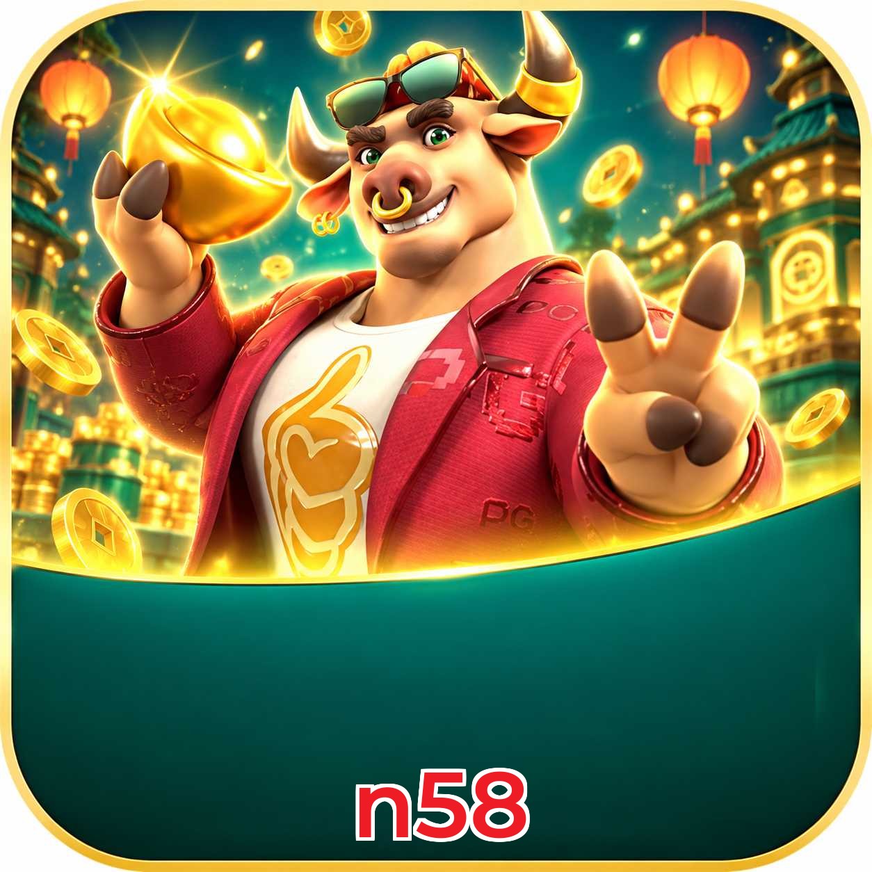 Catálogo de slots da n58 com RTP médio de 96,52%