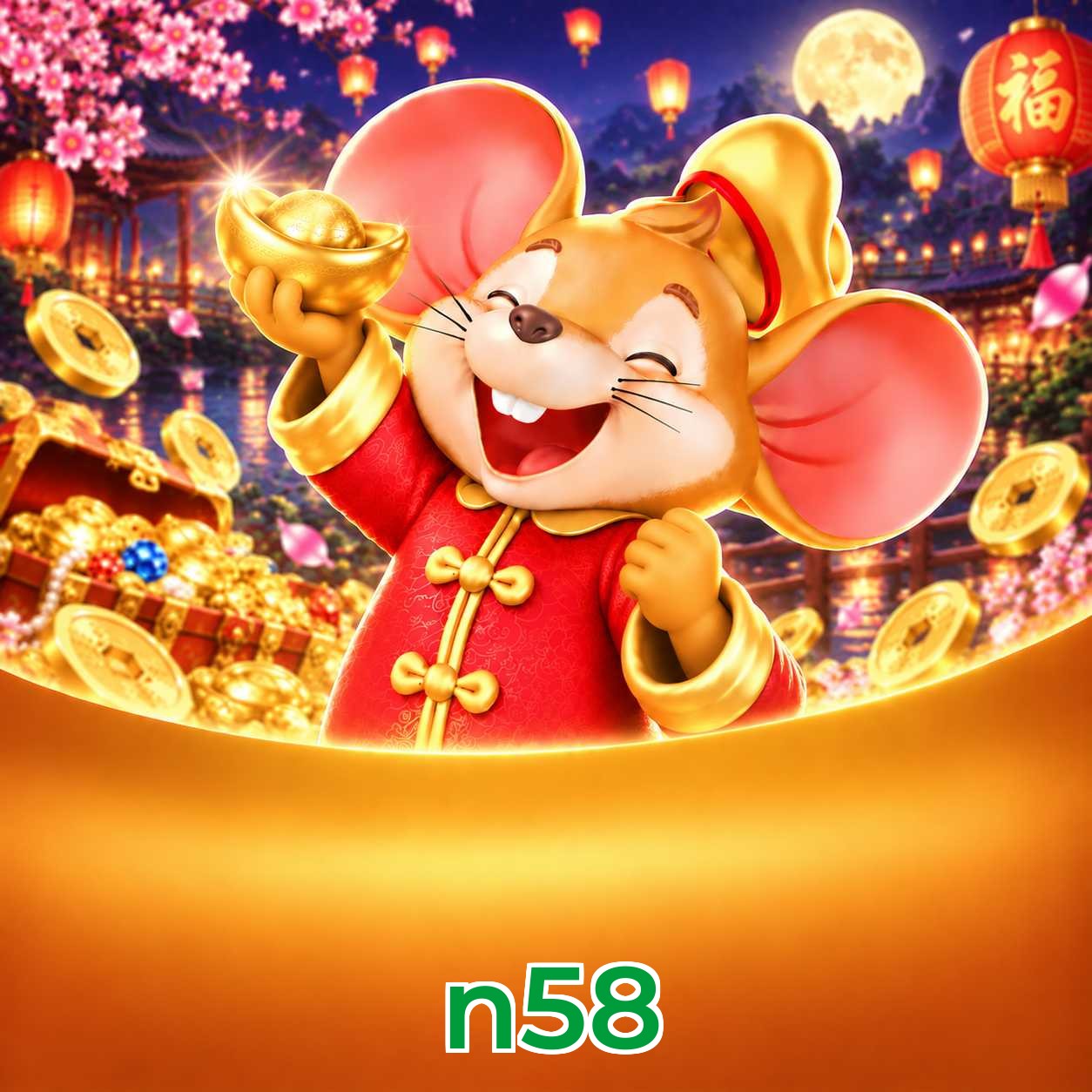 Jogos Fortune da n58 com Fortune Tiger e títulos PG Soft
